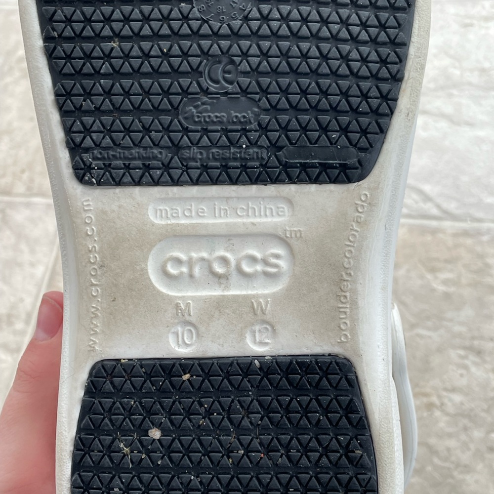 White Crocs - Picture 3 of 3